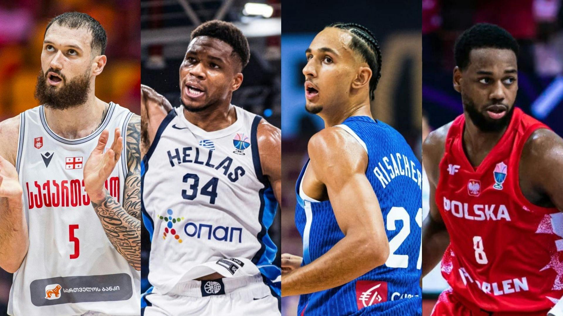 Georgia, Poland score upsets; Greece, France cruise in EuroBasket 2025 openers